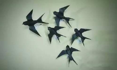 折纸燕子